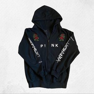 Zip Up Hoodie from P!NK Beautiful Trauma World Tour (Small)